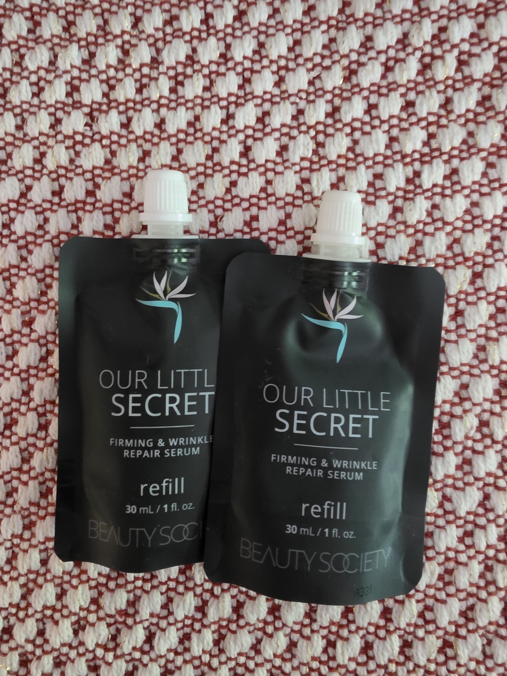 Beauty Society Our Little Secret Firming & Wrinkle Repair Serum Refill - Black